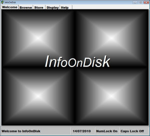 InfoOnDisk - náhled