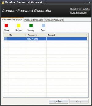 Random Password Generator - náhled