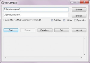 FileCompare - náhled