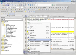 Html-Wap editor 2007 - náhled