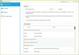 Block Ransomware and Backup - náhled
