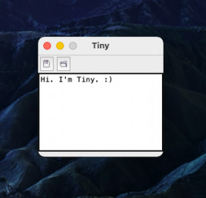 Tiny - náhled