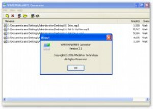 MEDA WMV/WMA/MP3 Converter - náhled
