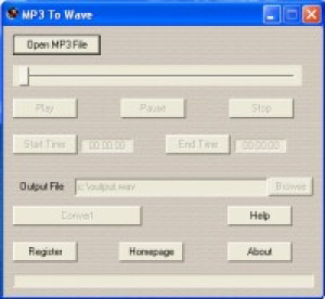 MP3 To Wave - náhled