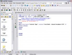 AceHTML Freeware Build - náhled