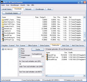 MerX .Network Scanner - náhled