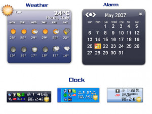 Weather Clock - náhled