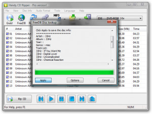 Handy CD Ripper - náhled