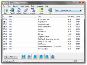Handy CD Ripper - náhled