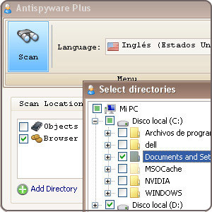 AntispywarePlus - náhled