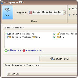 AntispywarePlus - náhled