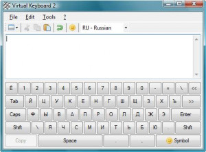Virtual Keyboard - náhled