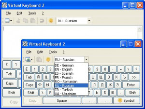 Virtual Keyboard - náhled