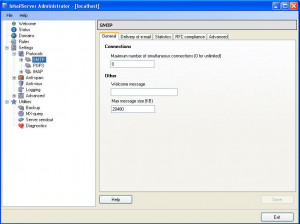 hMailServer - náhled