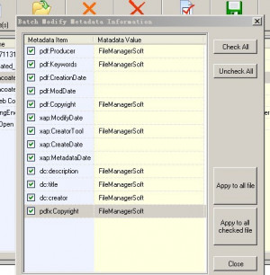 PDF Metadata Editor - náhled