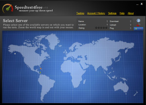 Speedtest4free - náhled