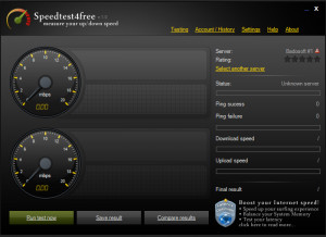 Speedtest4free - náhled