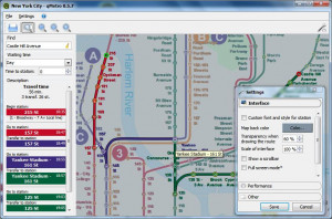 qMetro - náhled