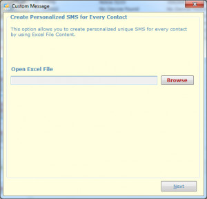 Bulk SMS Sender - náhled