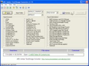 ABC Amber Text2Image Converter - náhled