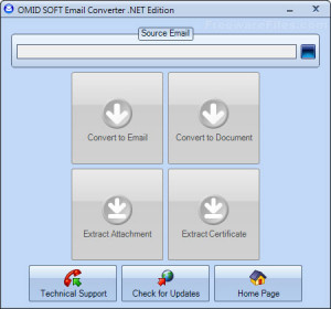 Email Converter .NET - náhled