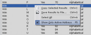 Ethervane ActiveHotkeys - náhled