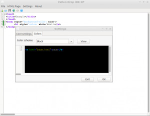 Fallen Drop IDE XP - náhled