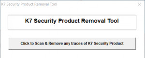 K7 Uninstallation Tool - náhled