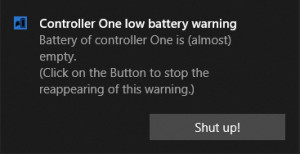 XBox One Controller Battery Indicator - náhled