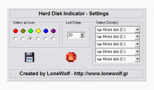 Hard Disk Indicator - náhled