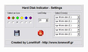 Hard Disk Indicator - náhled