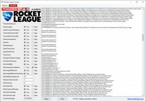 Rocket League Tweak Tool - náhled