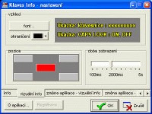 Klaves Info - náhled