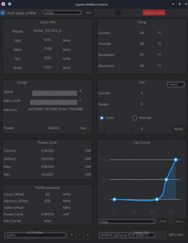 ssprea-nvidia-control - náhled