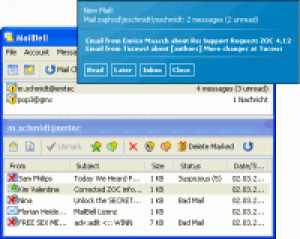 MailBell - náhled