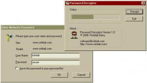 Password Decrypter - náhled