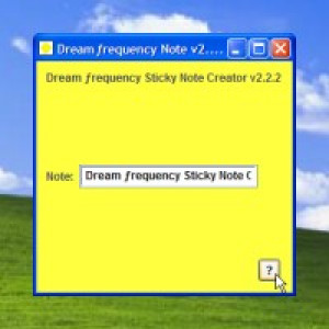 Sticky Note Creator - náhled