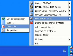 Fast Printer Chooser - náhled