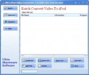 Ultra Video To iPod Converter - náhled