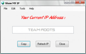 Show My IP Software - náhled