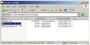 Secure Enough - náhled