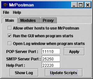 MrPostman - náhled