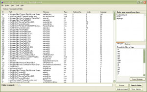 Harddisk Search and Stats - náhled