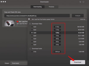 DumpMedia Video Downloader - náhled