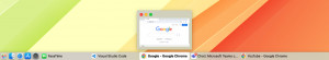 Taskbar - náhled