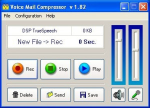 Voice Mail Compressor - náhled