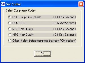 Voice Mail Compressor - náhled