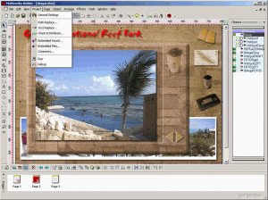 Multimedia Builder - náhled