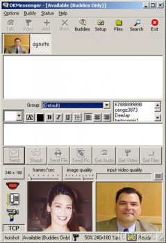 DKMessenger - náhled