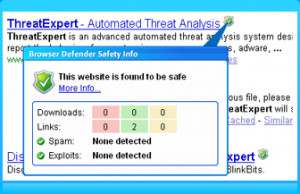 Browser Defender - náhled
